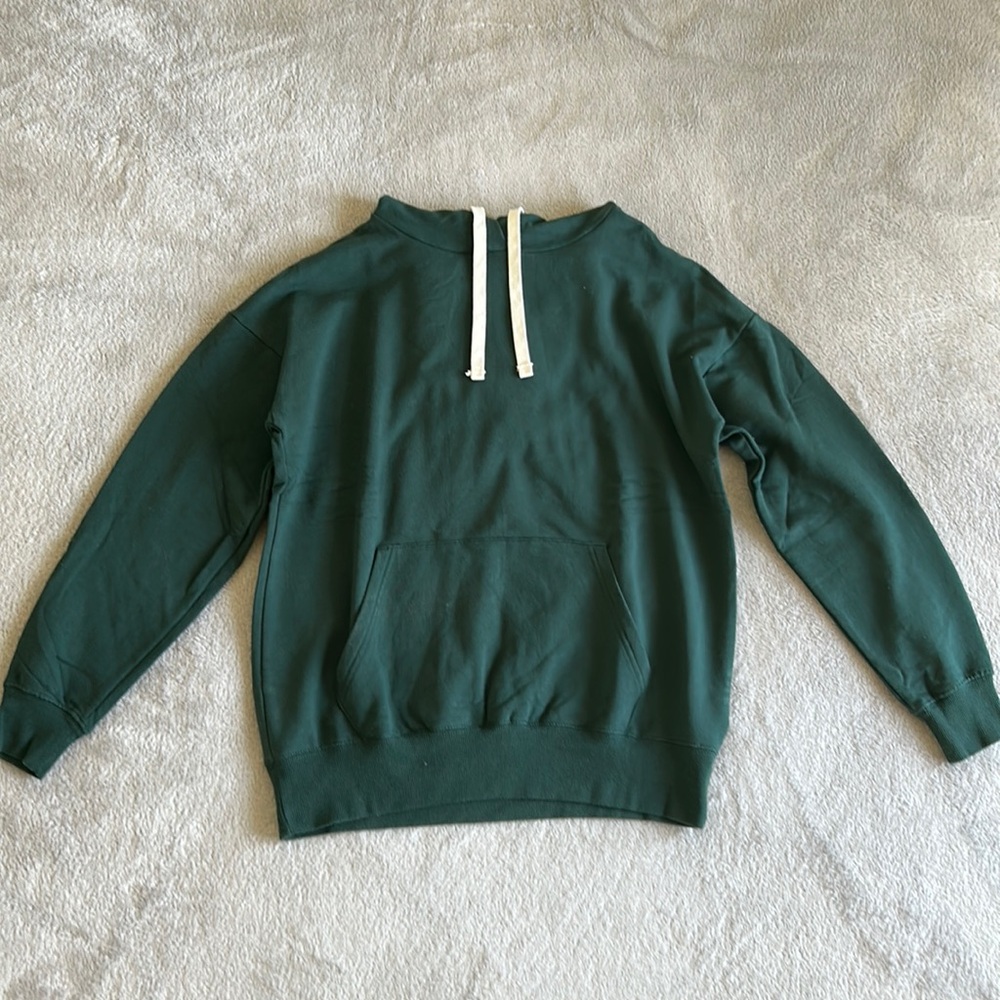 Buffalo David Bitton Teal Oversize Pullover Jacket